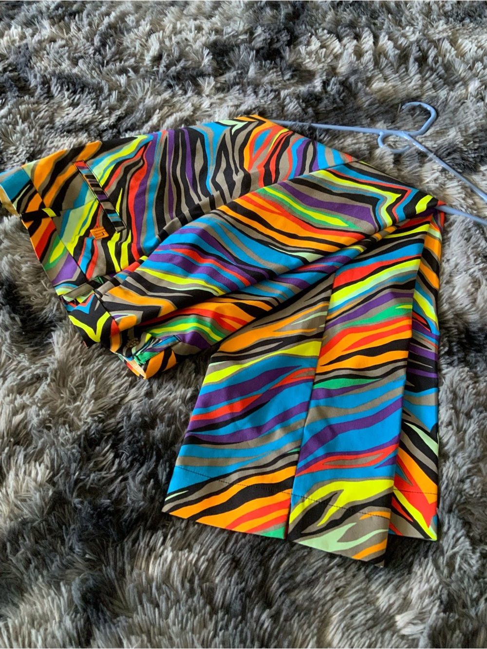 Men's Multicolor Striped Performance Pants “Jungle Bogey”